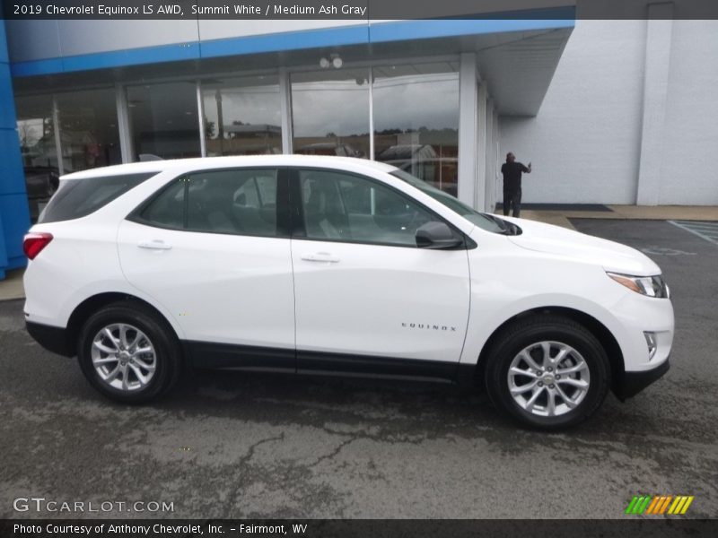 Summit White / Medium Ash Gray 2019 Chevrolet Equinox LS AWD