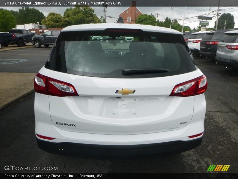 Summit White / Medium Ash Gray 2019 Chevrolet Equinox LS AWD