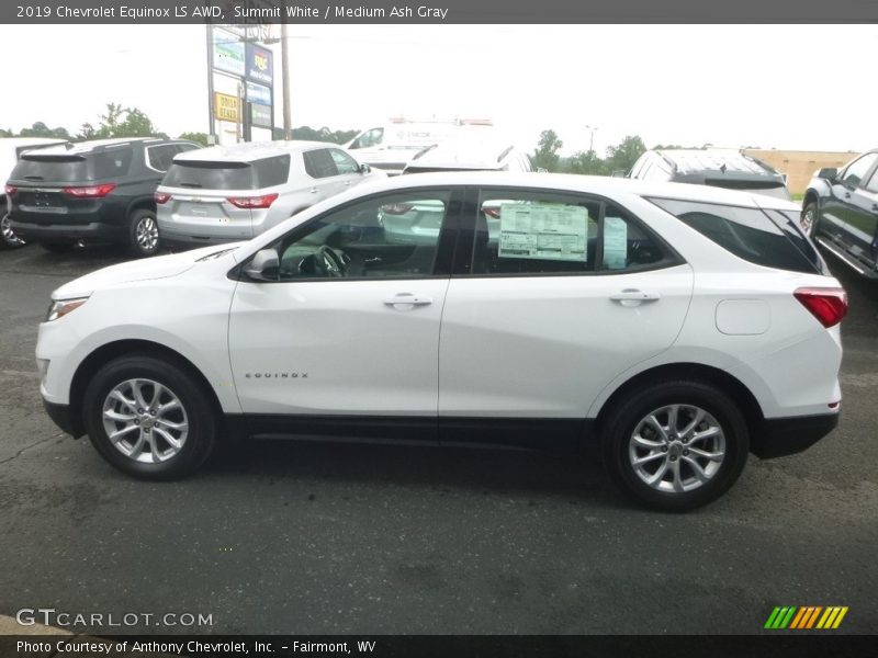 Summit White / Medium Ash Gray 2019 Chevrolet Equinox LS AWD