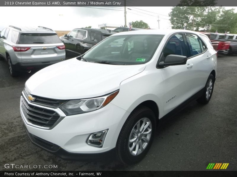Summit White / Medium Ash Gray 2019 Chevrolet Equinox LS AWD