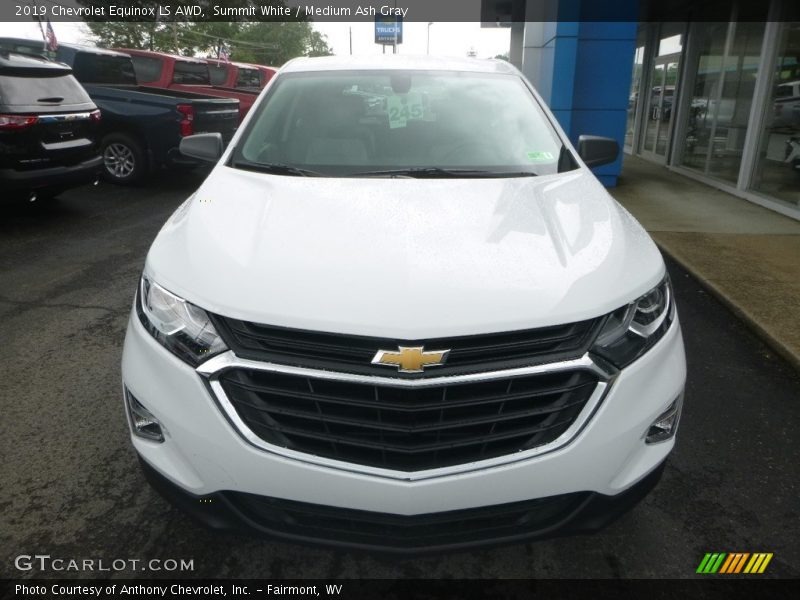 Summit White / Medium Ash Gray 2019 Chevrolet Equinox LS AWD