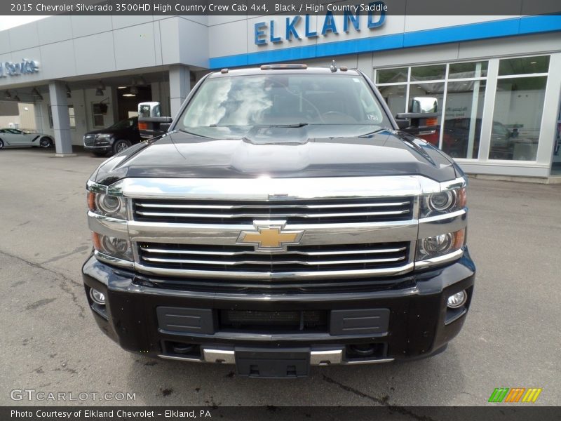 Black / High Country Saddle 2015 Chevrolet Silverado 3500HD High Country Crew Cab 4x4