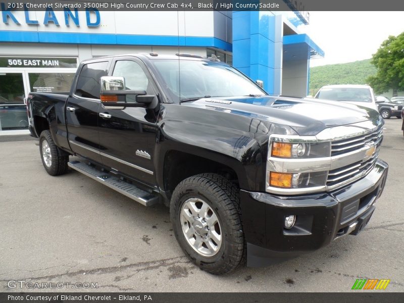Black / High Country Saddle 2015 Chevrolet Silverado 3500HD High Country Crew Cab 4x4