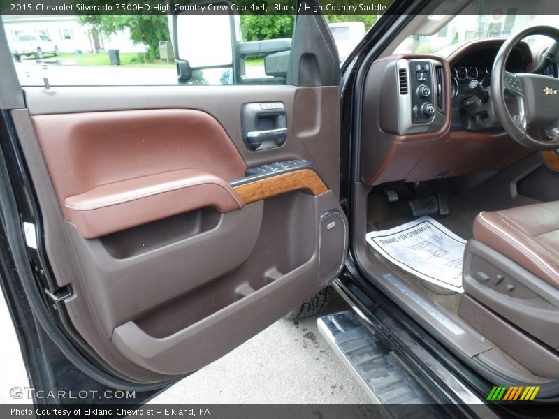 Black / High Country Saddle 2015 Chevrolet Silverado 3500HD High Country Crew Cab 4x4