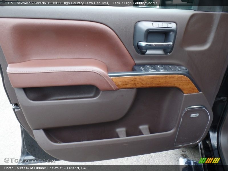 Black / High Country Saddle 2015 Chevrolet Silverado 3500HD High Country Crew Cab 4x4
