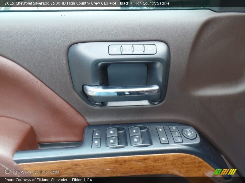 Black / High Country Saddle 2015 Chevrolet Silverado 3500HD High Country Crew Cab 4x4