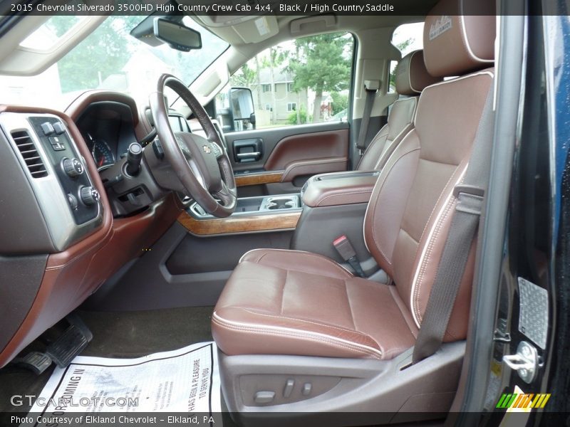 Black / High Country Saddle 2015 Chevrolet Silverado 3500HD High Country Crew Cab 4x4