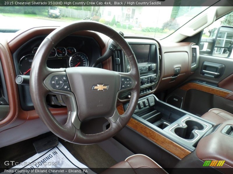 Black / High Country Saddle 2015 Chevrolet Silverado 3500HD High Country Crew Cab 4x4