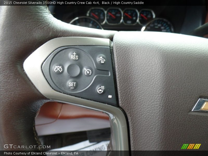 Black / High Country Saddle 2015 Chevrolet Silverado 3500HD High Country Crew Cab 4x4