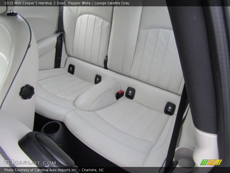 Rear Seat of 2015 Cooper S Hardtop 2 Door