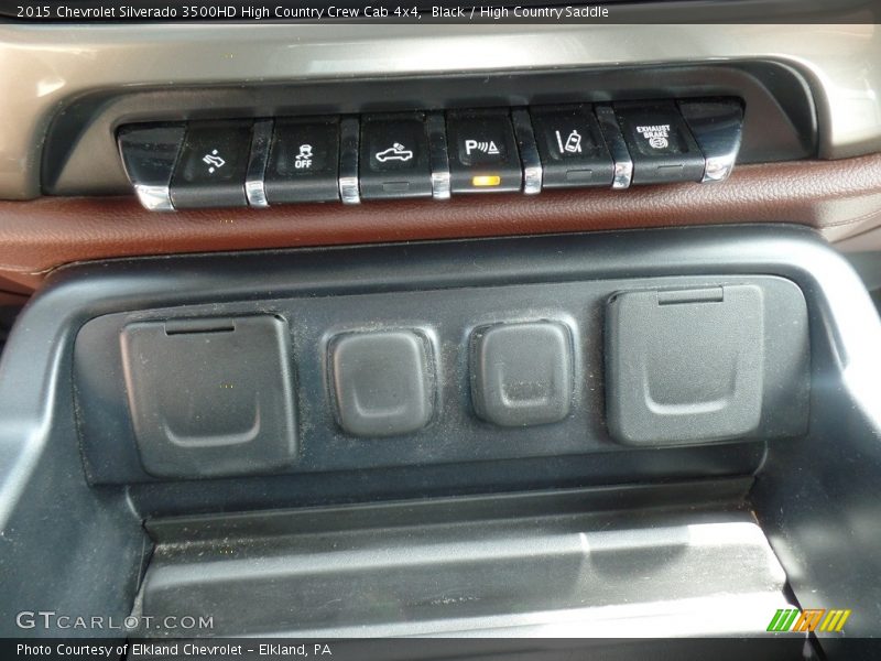 Black / High Country Saddle 2015 Chevrolet Silverado 3500HD High Country Crew Cab 4x4