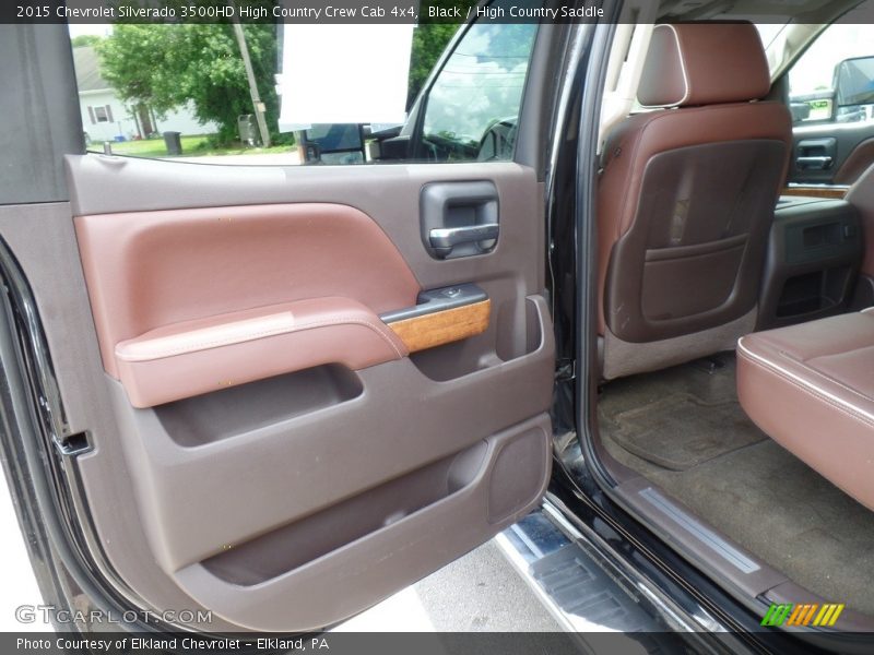 Black / High Country Saddle 2015 Chevrolet Silverado 3500HD High Country Crew Cab 4x4