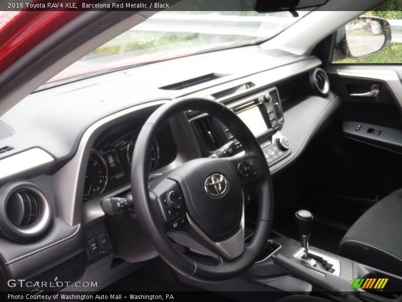 Barcelona Red Metallic / Black 2016 Toyota RAV4 XLE