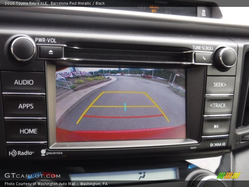 Barcelona Red Metallic / Black 2016 Toyota RAV4 XLE