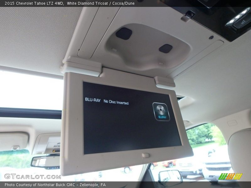 White Diamond Tricoat / Cocoa/Dune 2015 Chevrolet Tahoe LTZ 4WD