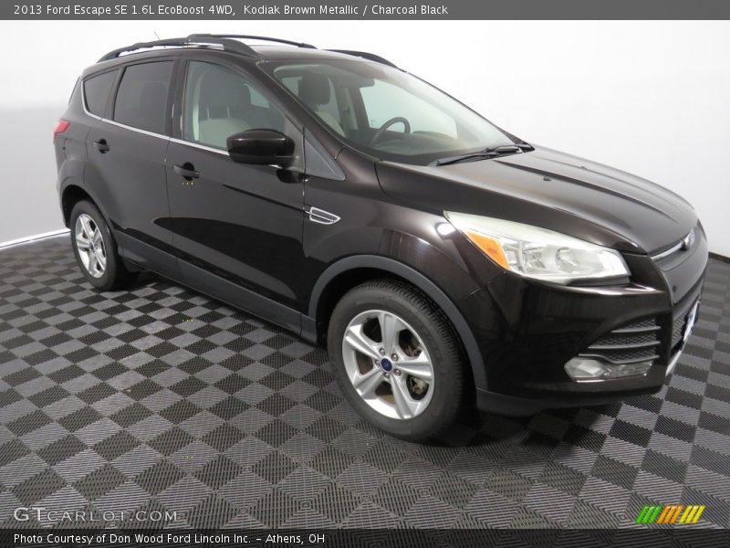 Kodiak Brown Metallic / Charcoal Black 2013 Ford Escape SE 1.6L EcoBoost 4WD