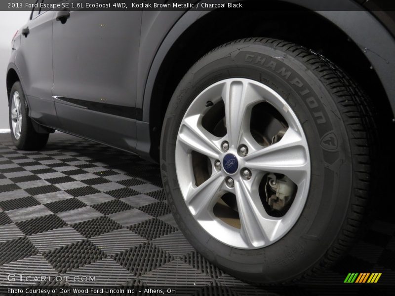 Kodiak Brown Metallic / Charcoal Black 2013 Ford Escape SE 1.6L EcoBoost 4WD