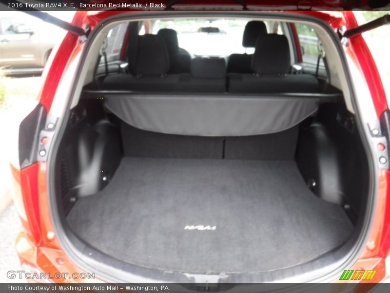 Barcelona Red Metallic / Black 2016 Toyota RAV4 XLE