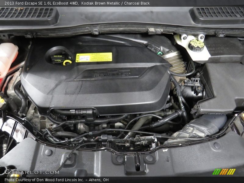 Kodiak Brown Metallic / Charcoal Black 2013 Ford Escape SE 1.6L EcoBoost 4WD