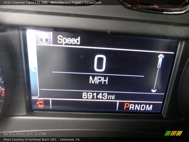 White Diamond Tricoat / Cocoa/Dune 2015 Chevrolet Tahoe LTZ 4WD