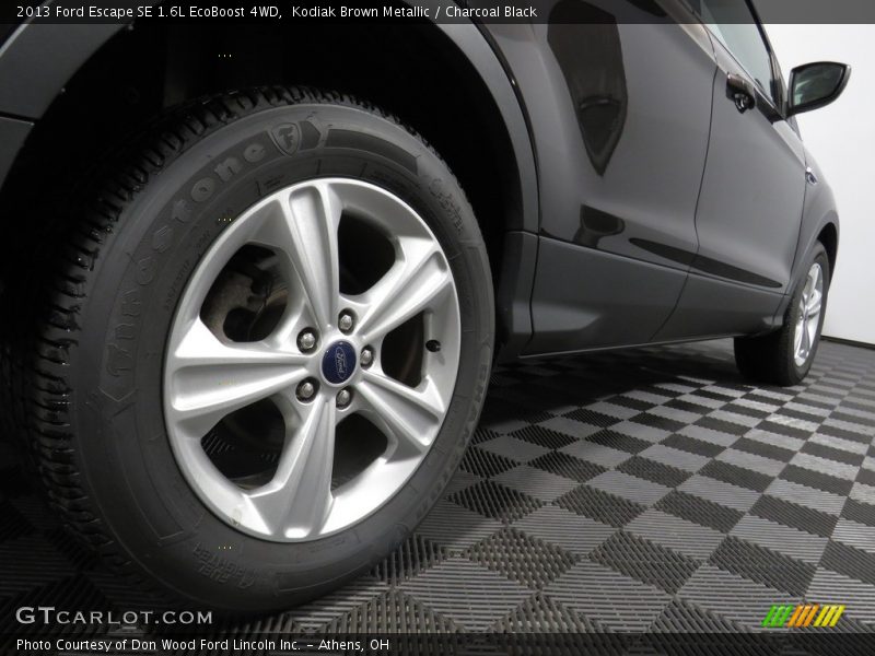 Kodiak Brown Metallic / Charcoal Black 2013 Ford Escape SE 1.6L EcoBoost 4WD