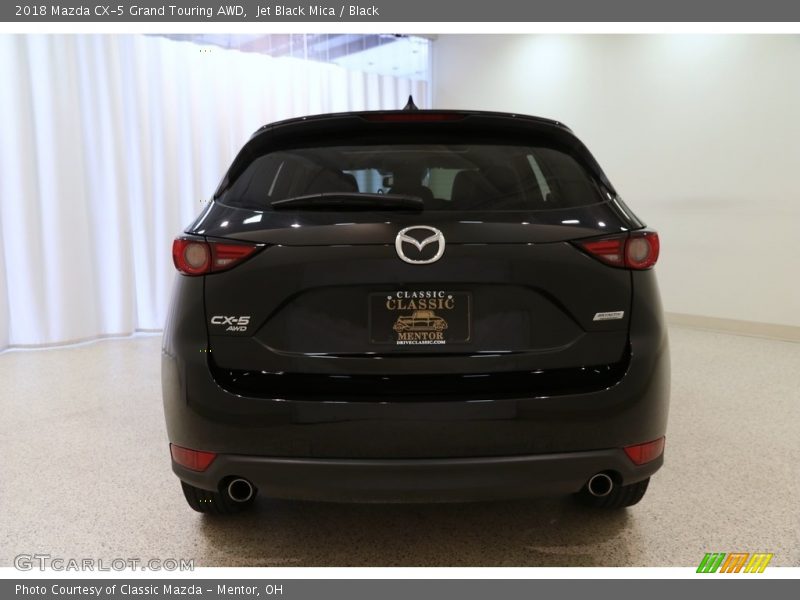 Jet Black Mica / Black 2018 Mazda CX-5 Grand Touring AWD