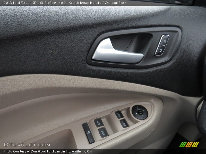 Kodiak Brown Metallic / Charcoal Black 2013 Ford Escape SE 1.6L EcoBoost 4WD