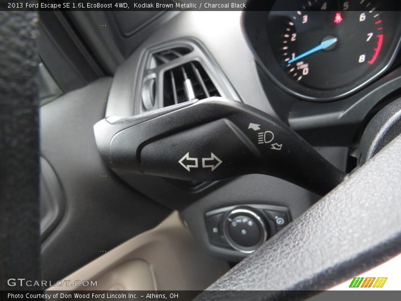 Kodiak Brown Metallic / Charcoal Black 2013 Ford Escape SE 1.6L EcoBoost 4WD