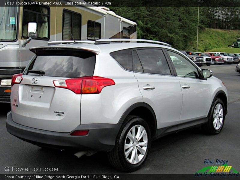 Classic Silver Metallic / Ash 2013 Toyota RAV4 Limited AWD