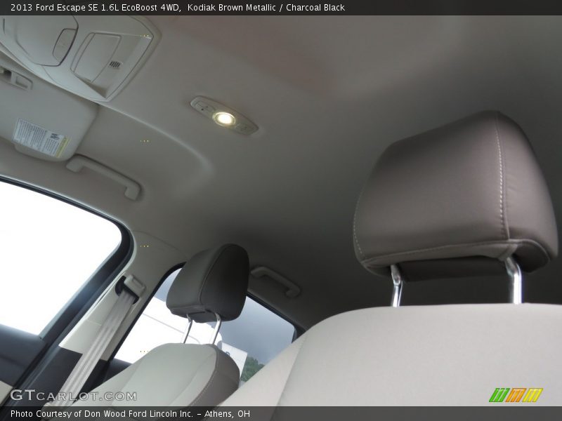 Kodiak Brown Metallic / Charcoal Black 2013 Ford Escape SE 1.6L EcoBoost 4WD