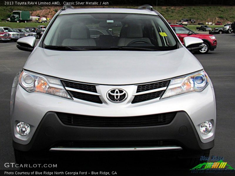 Classic Silver Metallic / Ash 2013 Toyota RAV4 Limited AWD