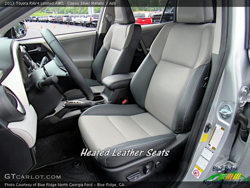 Classic Silver Metallic / Ash 2013 Toyota RAV4 Limited AWD