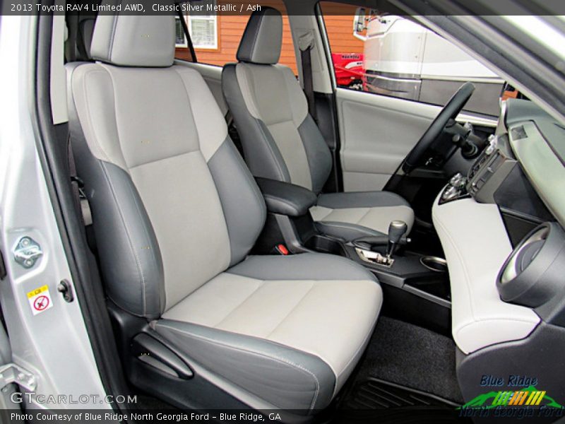Classic Silver Metallic / Ash 2013 Toyota RAV4 Limited AWD