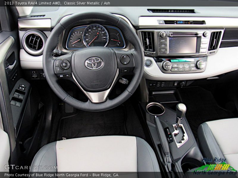 Classic Silver Metallic / Ash 2013 Toyota RAV4 Limited AWD