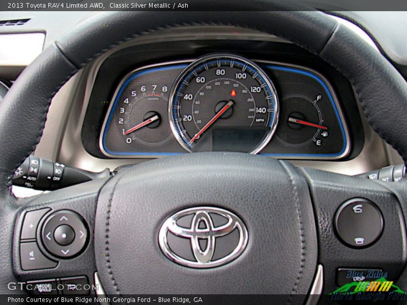 Classic Silver Metallic / Ash 2013 Toyota RAV4 Limited AWD