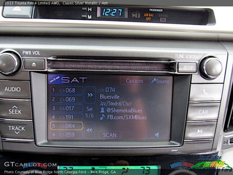 Classic Silver Metallic / Ash 2013 Toyota RAV4 Limited AWD