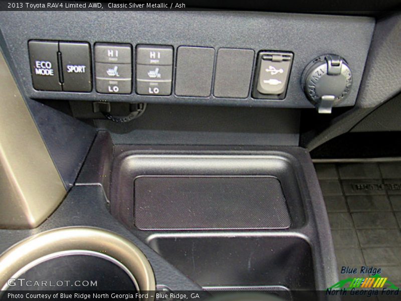 Classic Silver Metallic / Ash 2013 Toyota RAV4 Limited AWD