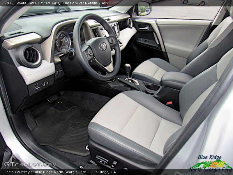 Classic Silver Metallic / Ash 2013 Toyota RAV4 Limited AWD