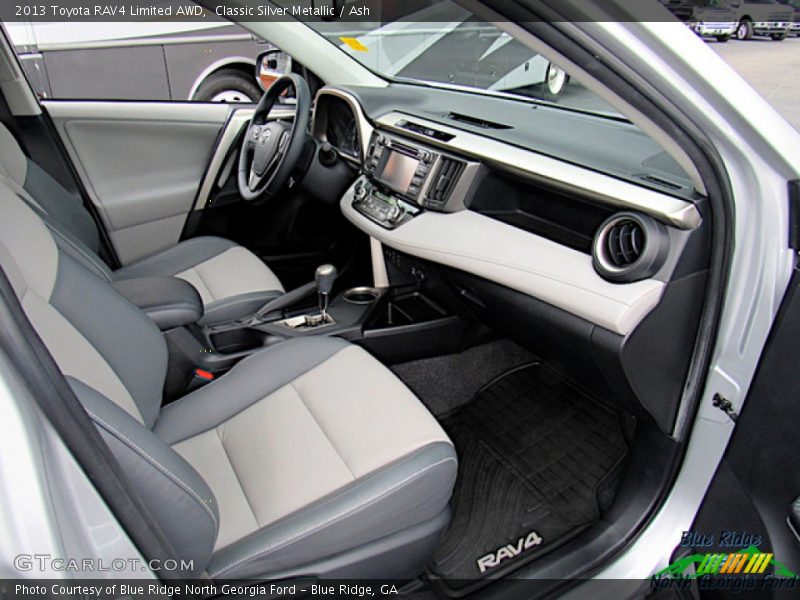Classic Silver Metallic / Ash 2013 Toyota RAV4 Limited AWD