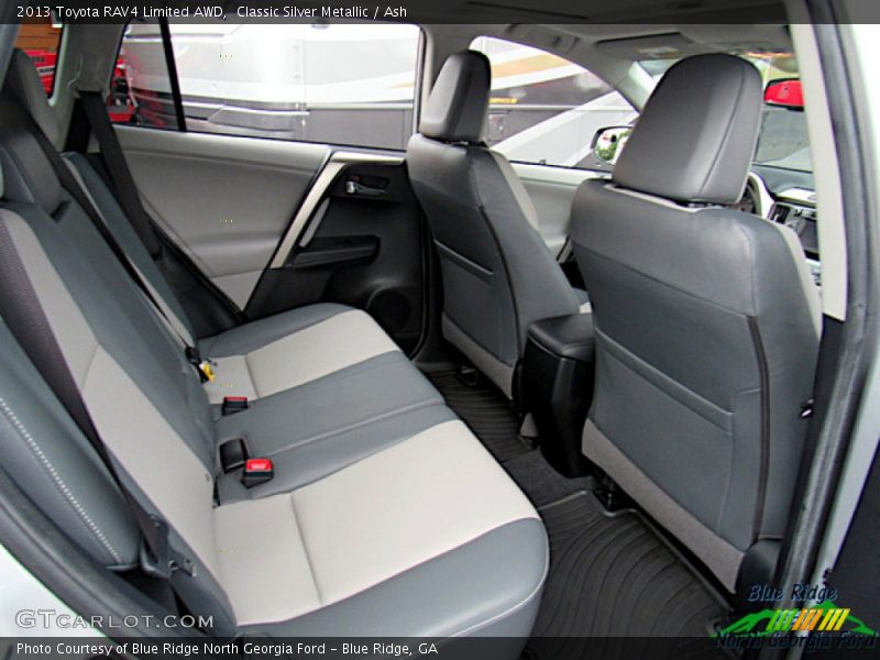 Classic Silver Metallic / Ash 2013 Toyota RAV4 Limited AWD