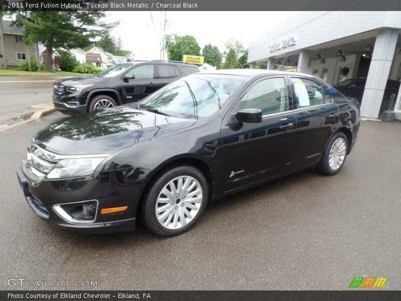 Tuxedo Black Metallic / Charcoal Black 2011 Ford Fusion Hybrid