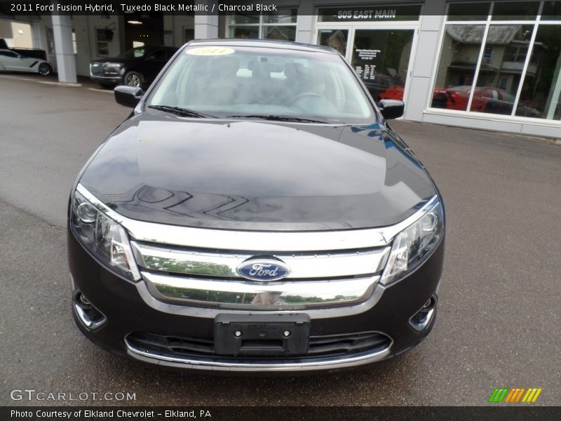 Tuxedo Black Metallic / Charcoal Black 2011 Ford Fusion Hybrid