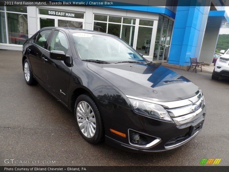 Tuxedo Black Metallic / Charcoal Black 2011 Ford Fusion Hybrid