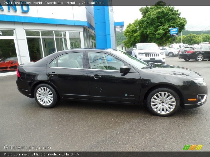 Tuxedo Black Metallic / Charcoal Black 2011 Ford Fusion Hybrid