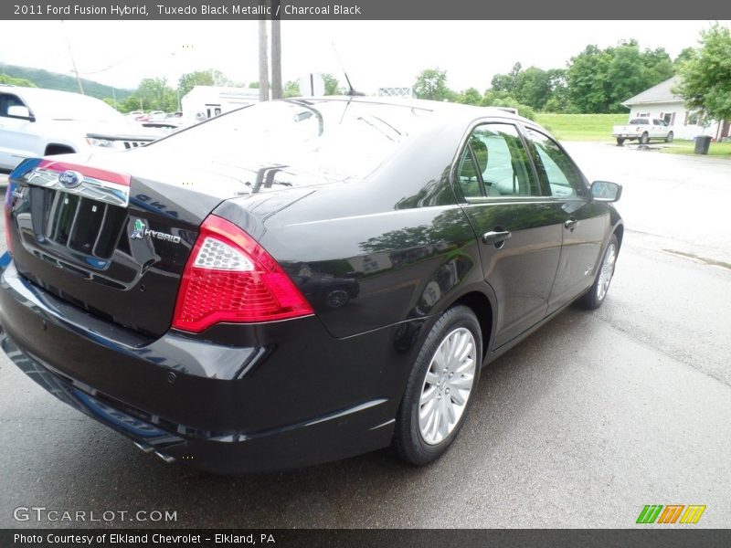 Tuxedo Black Metallic / Charcoal Black 2011 Ford Fusion Hybrid