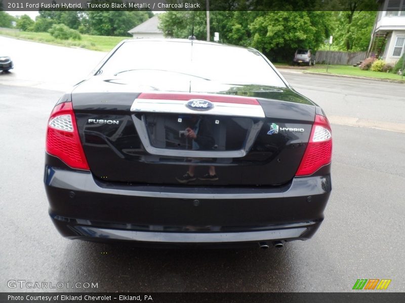 Tuxedo Black Metallic / Charcoal Black 2011 Ford Fusion Hybrid