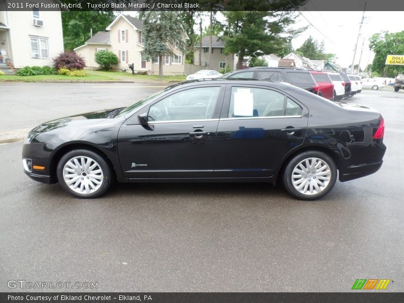 Tuxedo Black Metallic / Charcoal Black 2011 Ford Fusion Hybrid