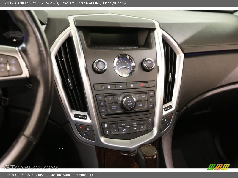Radiant Silver Metallic / Ebony/Ebony 2012 Cadillac SRX Luxury AWD