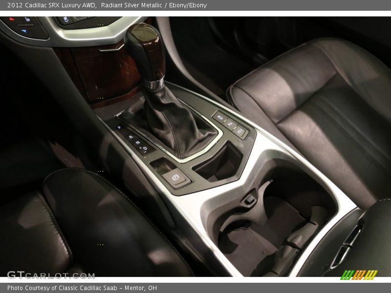 Radiant Silver Metallic / Ebony/Ebony 2012 Cadillac SRX Luxury AWD