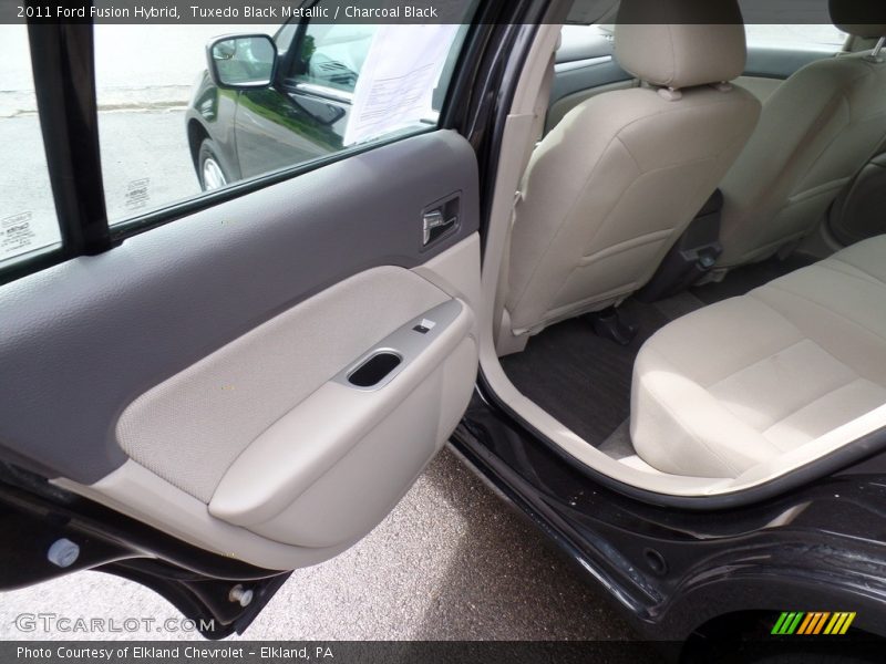 Tuxedo Black Metallic / Charcoal Black 2011 Ford Fusion Hybrid